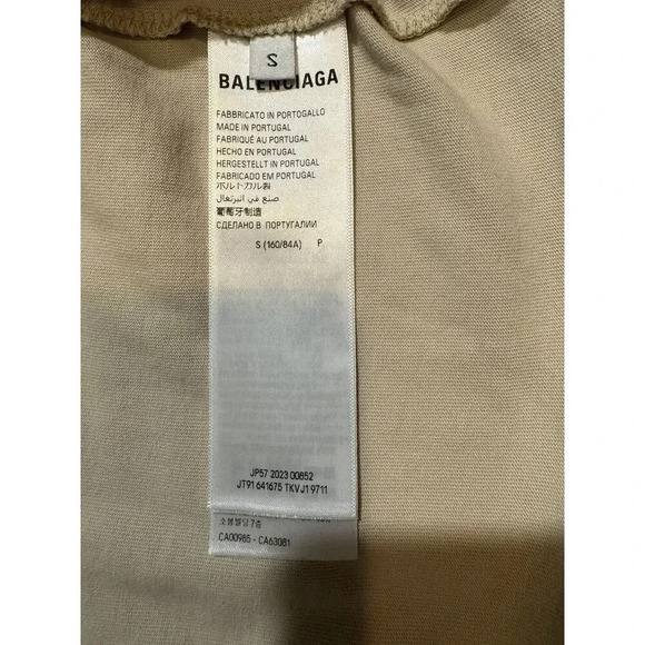 Balenciaga Campaign Logo Embroidered T-shirt - Picture 8 of 14